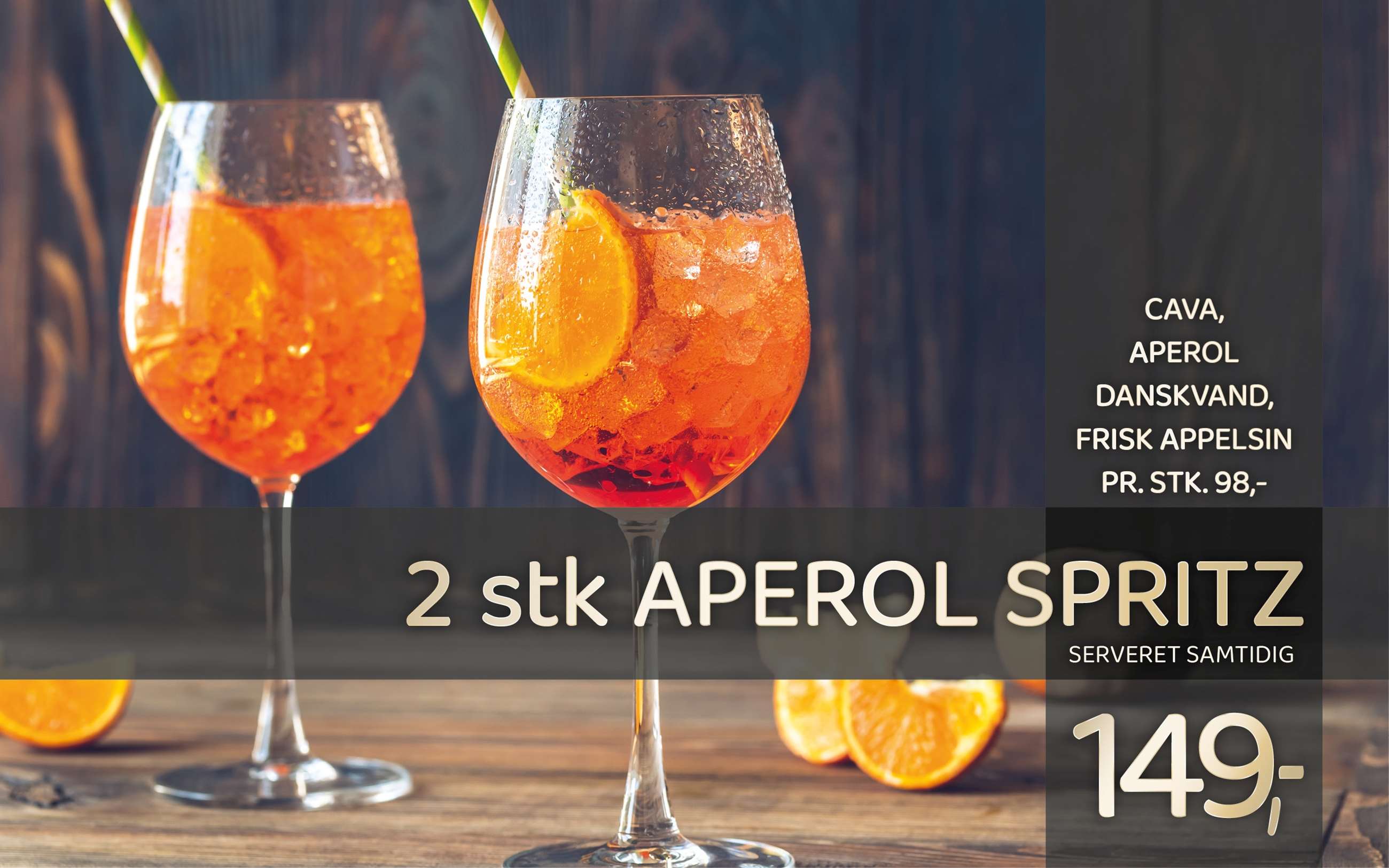 aperol spritz 2 for 149